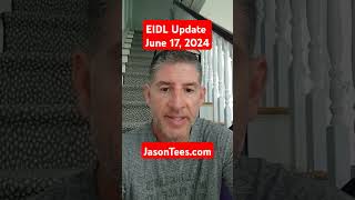 SBA EIDL update on forgiveness and hardship and Treasury June 17th 2024 [upl. by Braunstein]