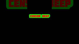 Censor Beep  Sound Effect HD [upl. by Nerrot271]