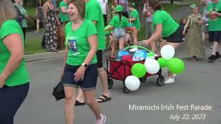 2023 Miramichi Irish Fest family parade [upl. by Wightman246]