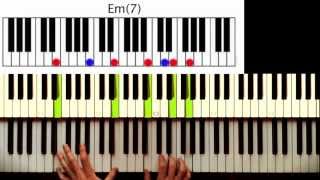 How to play Passenger  Let her go PART 2 Original Piano lesson Tutorial by Piano Couture [upl. by Lessig]