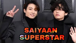 Taekook  Saiyaan Superstar Hindi FMV [upl. by Nnaytsirk303]