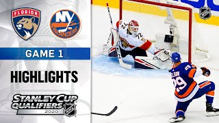 NHL Highlights  Panthers  Islanders GM1  Aug 1 2020 [upl. by Ury]