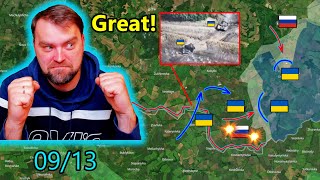 Update from Ukraine  Awesome A Surprise Strike of Ukraine in Kursk Broke the Ruzzian defense line [upl. by Derdlim]