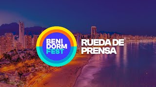 Rueda de prensa no clasificados segunda semifinal  Benidorm Fest 2024 [upl. by Yoo60]