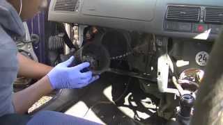 VW Golf Mk4 Resistor amp Blower Motor Removal Simple Easy Steps [upl. by Atinehc]