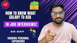 How much salary to ask in interviews  Career with Atif jobs [upl. by Artenek682]