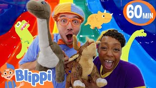 Blippi amp Meekahs EPIC Dinosaur Adventure  Blippi Educational Videos for Kids [upl. by Ferrick]