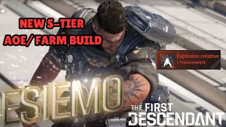 The First Descendant ESIEMO STIER BUILD AOEFARM FULL ULT [upl. by Yadroc]