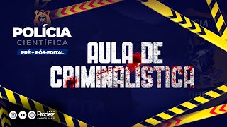 Polícia Científica  Aula de Criminalística [upl. by Aliemaj]