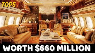 5 Most Expensive Private Jets In The World 2024 [upl. by Guenna]