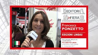 Francesca PONZETTO Edizioni Lindau Più libri più liberi edizione 2017 [upl. by Shermy133]