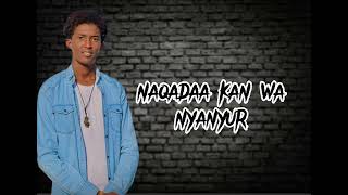 HAANOO CADEE   MIDGAN  RUFIYAN   OFFICIAL AUDIO LYRICS Karbash cilmi [upl. by Sou71]