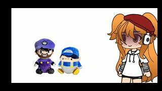 💙smg4 x smg3💜 kiss gacha club [upl. by Manwell]