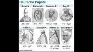 Die deutschen Päpste  Rücktritt Papst Benedikt [upl. by Anerb]