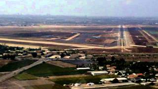 ELAL B767 Landing at LLBG cockpit view [upl. by Nais]