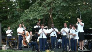 257th ARMY BAND quotThe Clarinet Polkaquot  Catonsville Md July 16 2011 [upl. by Akineg]