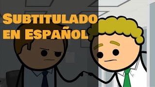 Pull My Finger  Cyanide amp Happiness Shorts Subtitulado en español [upl. by Eenor]