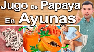 Jugo De Papaya En Ayunas  ¿Para Qué Sirve Beneficios Para Tu Salud Y Belleza [upl. by Ahsets]