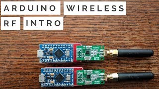 Arduino Wireless RF Transceiver Module Intro [upl. by Magen]