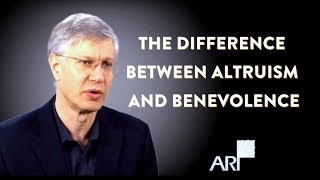 Yaron Answers Whats The Difference Between Altruism And Benevolence [upl. by Kingston]