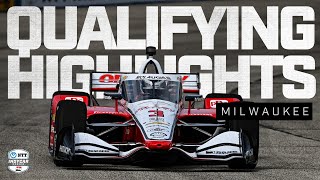 Qualifying Highlights  2024 HyVee Milwaukee Mile 250s  INDYCAR SERIES [upl. by Tloc]