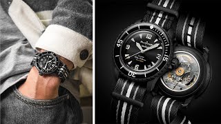 New Swatch X Blancpain Ocean of Storms  EVERYTHING YOU NEED TO KNOW [upl. by Shelly555]