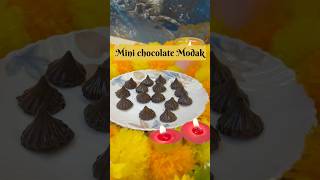 Bappa’s special MINI CHOCOLATE MODAK shorts viralvideo youtubeshorts [upl. by Vickey284]