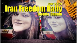 Iran Freedom Hang Out  Mahsa Amini 2nd Anniversary  Toronto [upl. by Ellenohs]