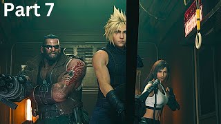 Final Fantasy VII Remake Gameplay Part 7 Crab Warden Boss [upl. by Mullen]