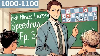 Exploiting a Weak Pawn Structure  Reti Nimzo Larsen Speedrun  Episode 5  10001100 [upl. by Veradia]