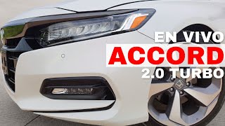 🔴Honda Accord Touring 20 Turbo  ¡Sedán De Lujo Deportivo [upl. by Acirt260]