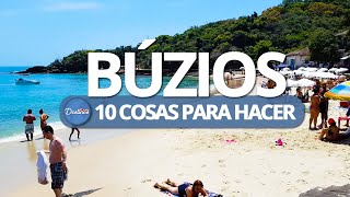 10 COSAS PARA HACER EN BÚZIOS🏄‍♂️ VACACIONES EN BÚZIOS RIO DE JANEIRO COMO ESTÁ BÚZIOS [upl. by Guthry541]