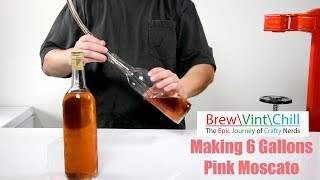 Making WinExpert 2018 Pink Moscato [upl. by Eedrahc228]