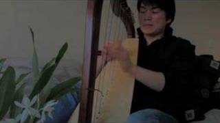 七里香 Qi Li Xiang － Harp Version 竪 琴 [upl. by Olleina]