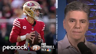 San Francisco 49ers officially clinch NFL playoff berth  Pro Football Talk  NFL on NBC [upl. by Rolandson]