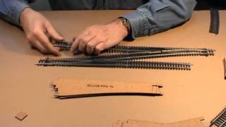 Part 2 Proses PreCut Cork Bed System for HO model Railway Tracks [upl. by Nollaf]