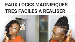 FAUX LOCKS TRES FAFILES A REALISER [upl. by Tobye]