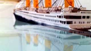 Titanic model sinking [upl. by Lafleur]