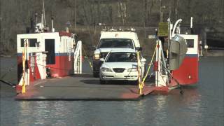 FREDERICKTOWN FERRY from WQEDs RIGHT BESIDE THE RIVER [upl. by Davie]