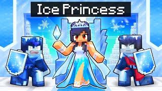 Playing as an ICE PRINCESS in Minecraft [upl. by Suolevram318]