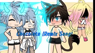 memeChocolata Remix Song gacha life [upl. by Ezitram]