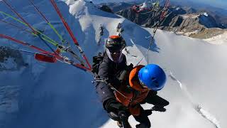 Mont Blanc en AR parapente [upl. by Belva]