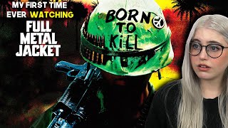 My First Time Ever Watching Full Metal Jacket  Movie Reaction [upl. by Aibos]