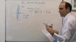 3b  MSE203 Q14  a spherical pressure vessel and some Mohrs circles [upl. by Yousuf52]