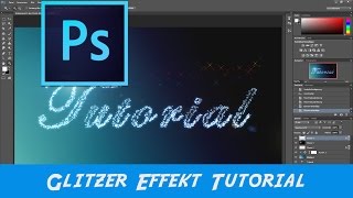 Sparkle Photoshop Action Tutorial German Photoshop Glitzer Tutorial [upl. by Resay]