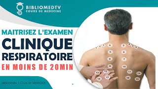 Cours de Pneumologie  Examen Clinique Respiratoire [upl. by Notsla]