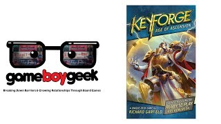 Keyforge Age of Ascension Decks  Whats New amp Review with the Game Boy Geek [upl. by Ttihw]