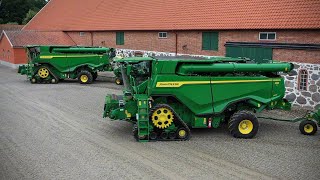 Nyleverans av 2x John Deere X9 1100 [upl. by Marris]