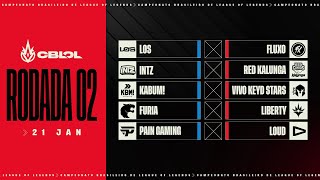 CBLOL 2024 1ª Etapa  Fase de Pontos  Semana 1  Rodada 2 [upl. by Jarlathus]