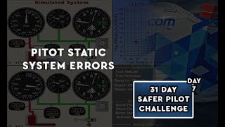 Pitot Static System Errors  Day 7 SPC [upl. by Bainbridge]